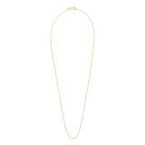 Halskette, 375 Gold, mit venezianischem Kettenglied