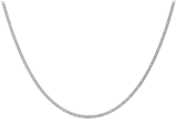 9 Karaat ketting gourmet diamond cut wit