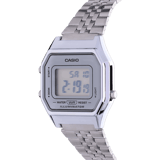 Casio Retro Digitaal Horloge Zilverkleurig LA680WEA-7EF