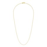 Kette, 585 Gelbgold, Gourmetglieder 0,81 mm