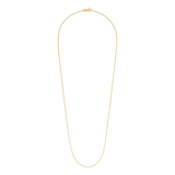 Kette, 585 Gelbgold, Gourmetglieder 1,00 mm
