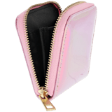 Geldbörse, rosa mit Glanzeffekt