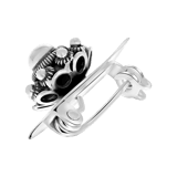Zilveren broche Zeeuwse knoop