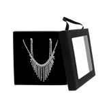 Silberfarbenes Bijoux-Schmuckset in kostenloser Geschenkbox