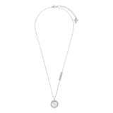 Guess stainless steel ketting met hanger 4g logo voor dames