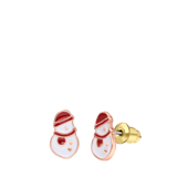 Goldfarbenes Bijoux-Schmuckset mit Ohrringen