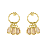 Goldfarbenes Ohrringe-Set von Bijoux