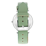 Regal Damenarmbanduhr mit grünem PU-Lederarmband