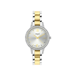 Regal Set Damenarmbanduhr Bicolor mit Armbändern RG3043-01