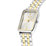 Regal-Damenarmbanduhr mit zweifarbigem Armband