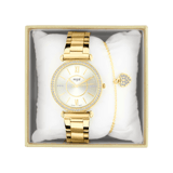 Regal-Damenarmbanduhr mit zweifarbigem Armband