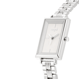 Regal horloge met een stainless steel kast en band