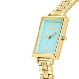 Regal horloge met een stainless steel kast en band