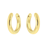 Goldfarbene Bijoux-Ohrringe im Set, mit Ohrklemmen