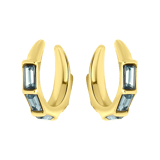 Goldfarbene Bijoux-Ohrringe im Set, mit Ohrklemmen