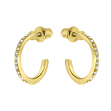 Goldfarbene Bijoux-Ohrringe im Set, mit Ohrklemmen
