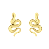 Goldfarbene Bijoux-Ohrringe im Set, mit Ohrklemmen