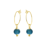 Goldfarbene Bijoux-Ohrringe im Set, mit Ohrklemmen