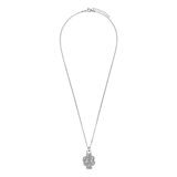 Gerecycled zilveren ketting met Surinaamse mattenklopper