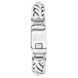 Herrenarmband, Edelstahl, französisches Gourmet-Kettenglied, matt