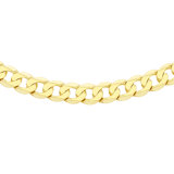 Halskette, 375 Gold, mit Gourmetglied, 4,5 mm