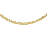 9 karaat ketting met spiga schakel 3mm voor heren