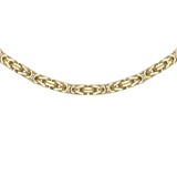 Halskette, 375 Gold, mit Königsglied, 3,3 mm