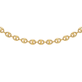 Halskette, 375 Gold, mit Marine-Kettenglied, 6 mm