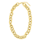 Halskette, Edelstahl, vergoldet (750 Gold), Melina