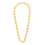 Halskette, Edelstahl, vergoldet (750 Gold), Nadege