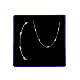 Schmuckset, Halskette & Armband, 925 Silber, Süßwasserperle