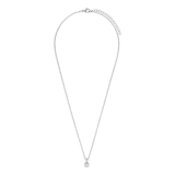 Stainless steel ketting&hanger geboortesteen
