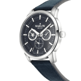 Marlow Miller Chronograf Armbanduhr mit Lederarmband