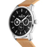 Marlow Miller chronograaf horloge met leren band