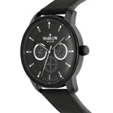 Marlow Miller Chronograf Armbanduhr mit Lederarmband