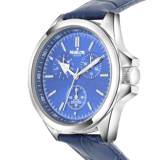 Marlow Miller Chronograf Armbanduhr mit Lederarmband