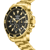 Marlow Miller Armbanduhr mit goldfarbenem Edelstahlarmband
