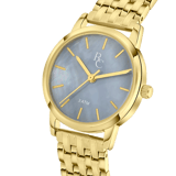 Regal Collection Damenarmbanduhr mit Edelstahl-Armband