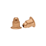 Goldfarbene Bijoux-Ohrringverschlüsse 20 Stück