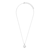 Stainless steel ketting met sterrenbeeld weegschaal