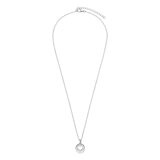 LivLiv stainless steel ketting met open hart voor dames