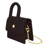 Zwarte mini tas