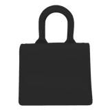 Zwarte mini tas