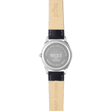 Regal Dames Horloge Zwart PU leer Analoog 