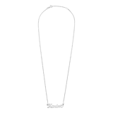 Namenskette aus 925 Silber mit Herz
