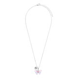 Bijoux zilverkleurige kinderkettingen set met hanger