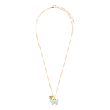 Bijoux goudkleurige kinderkettingen set met hanger set