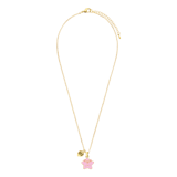 Bijoux goudkleurige kinderkettingen set met hanger sterren