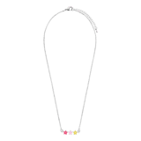 Bijoux zilverkleurige kinderketting met hanger ster