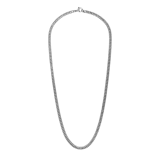 Stainless steel schakelketting gourmet met anitque finish